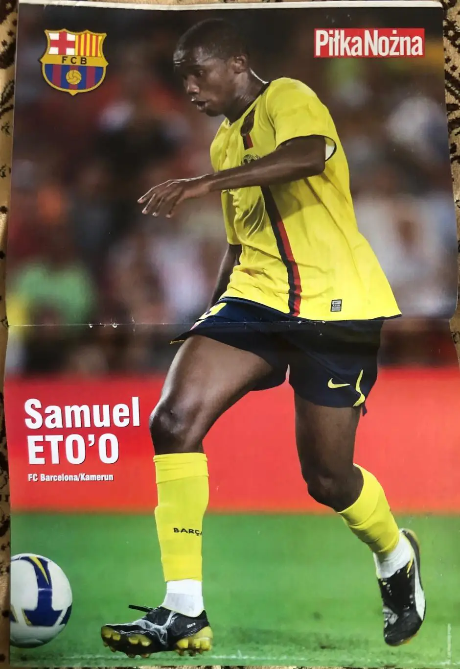 Журнал. Футбол Pilka Nozna N47/2008.Постер Ето О 1