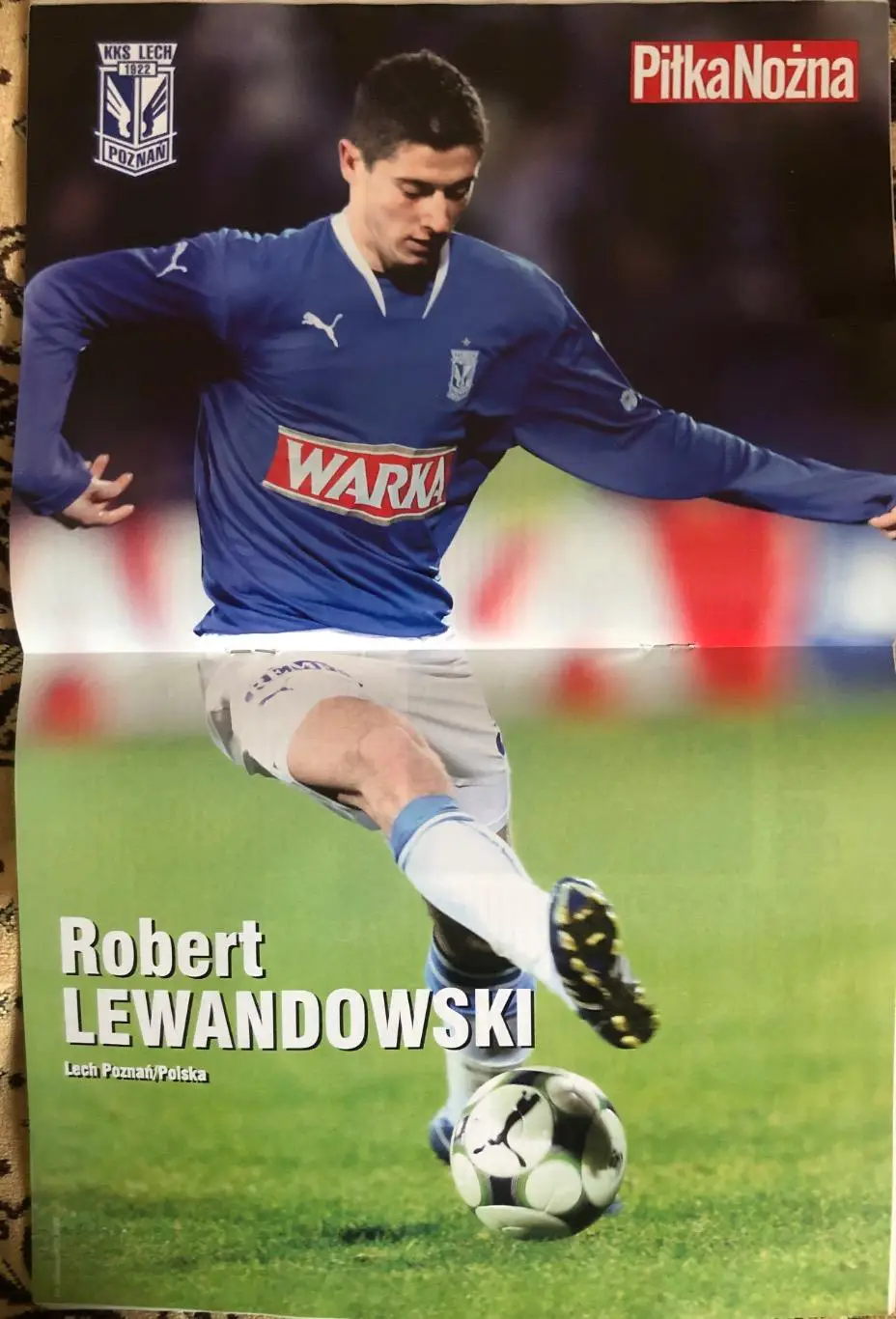 Журнал. Футбол Pilka Nozna N52-54/2008.Постер Левандовскі 1