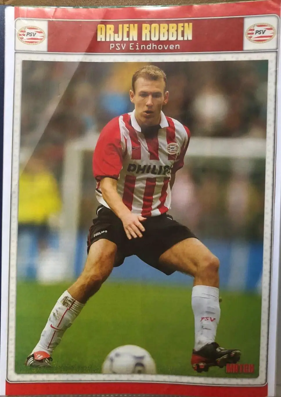 Футбол. Постер Роббен