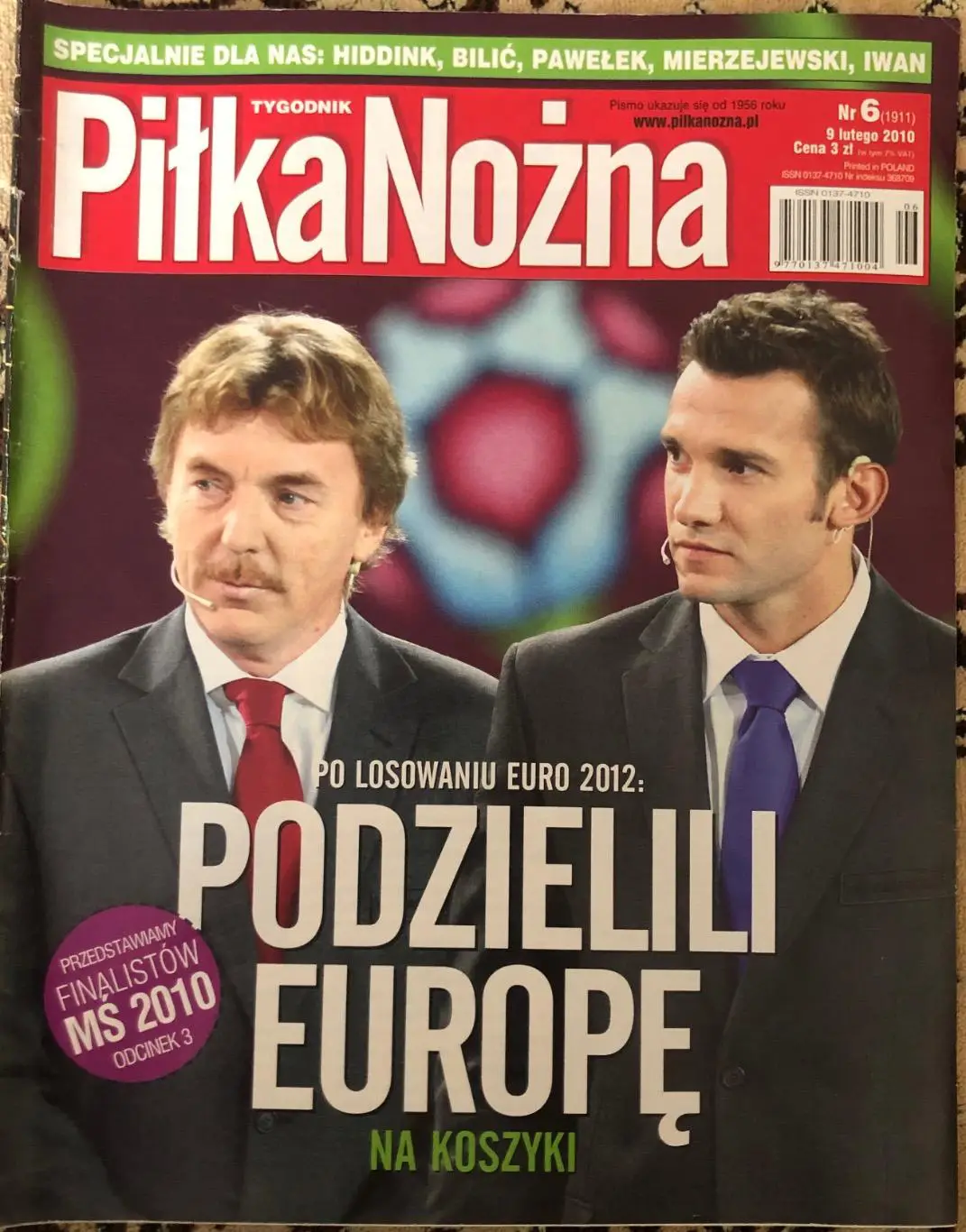 Журнал. Футбол Pilka Nozna N6/2010 Постер Єгипет