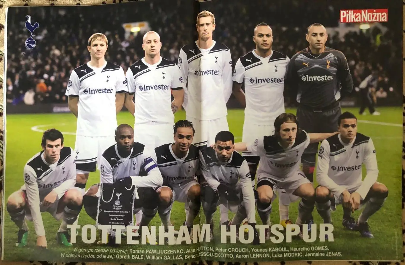 Журнал. Футбол Pilka Nozna N48/2010 Постер Тоттенхем 1