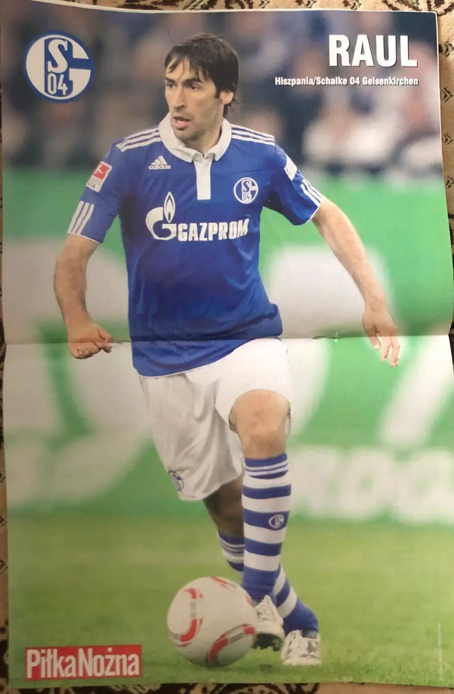 Журнал. Футбол Pilka Nozna N43/2010 Постер Рауль 1