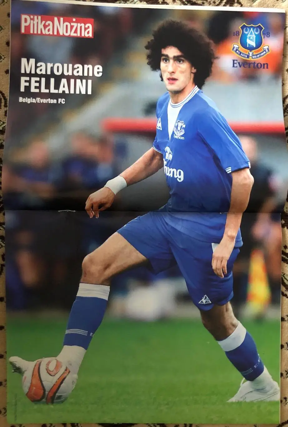 Журнал. Футбол Pilka Nozna N5/2010 Постер Феллаіні 1