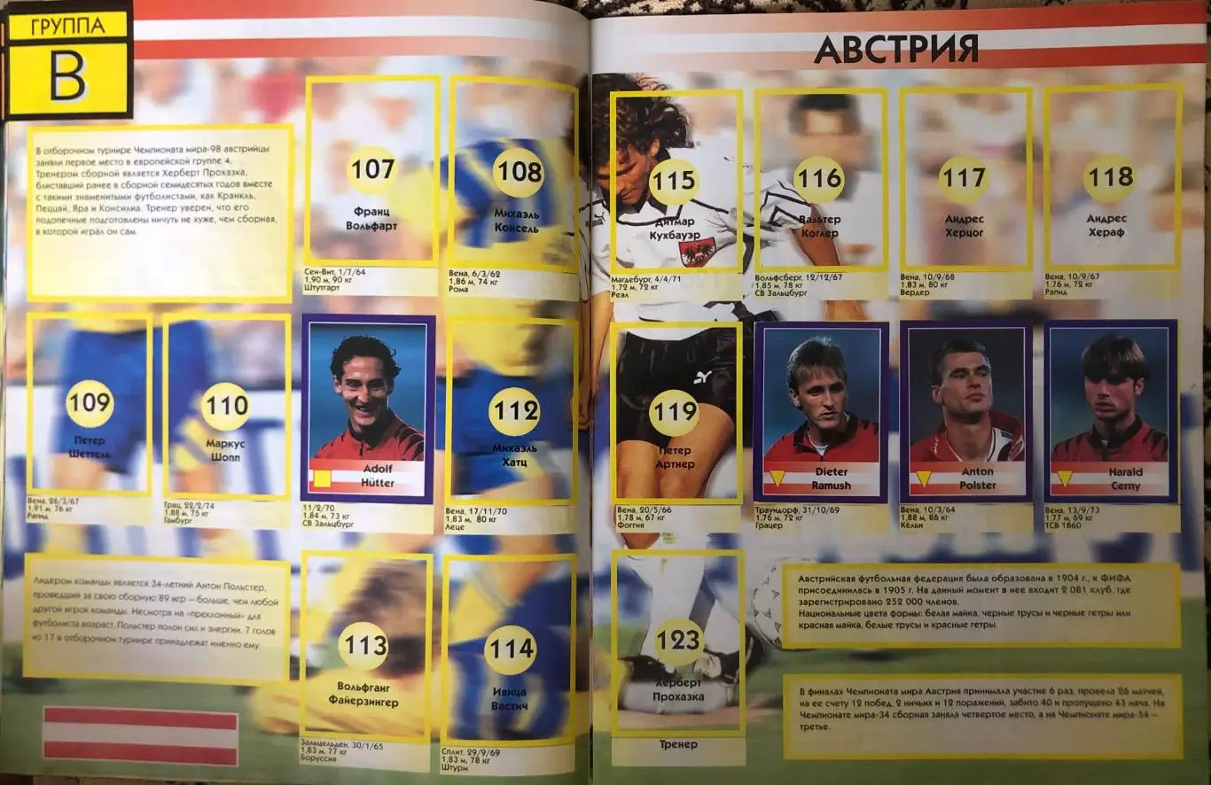 Футбол. Diamond. Чемпіонат Світу 1998.Чемпионат мира. 1