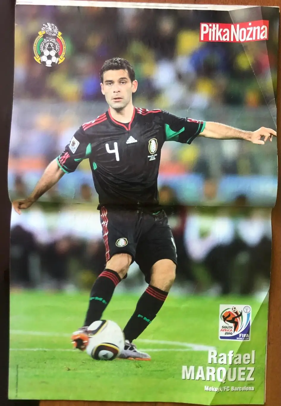 Журнал. Футбол Pilka Nozna N24/2010 Постер Маркес 1