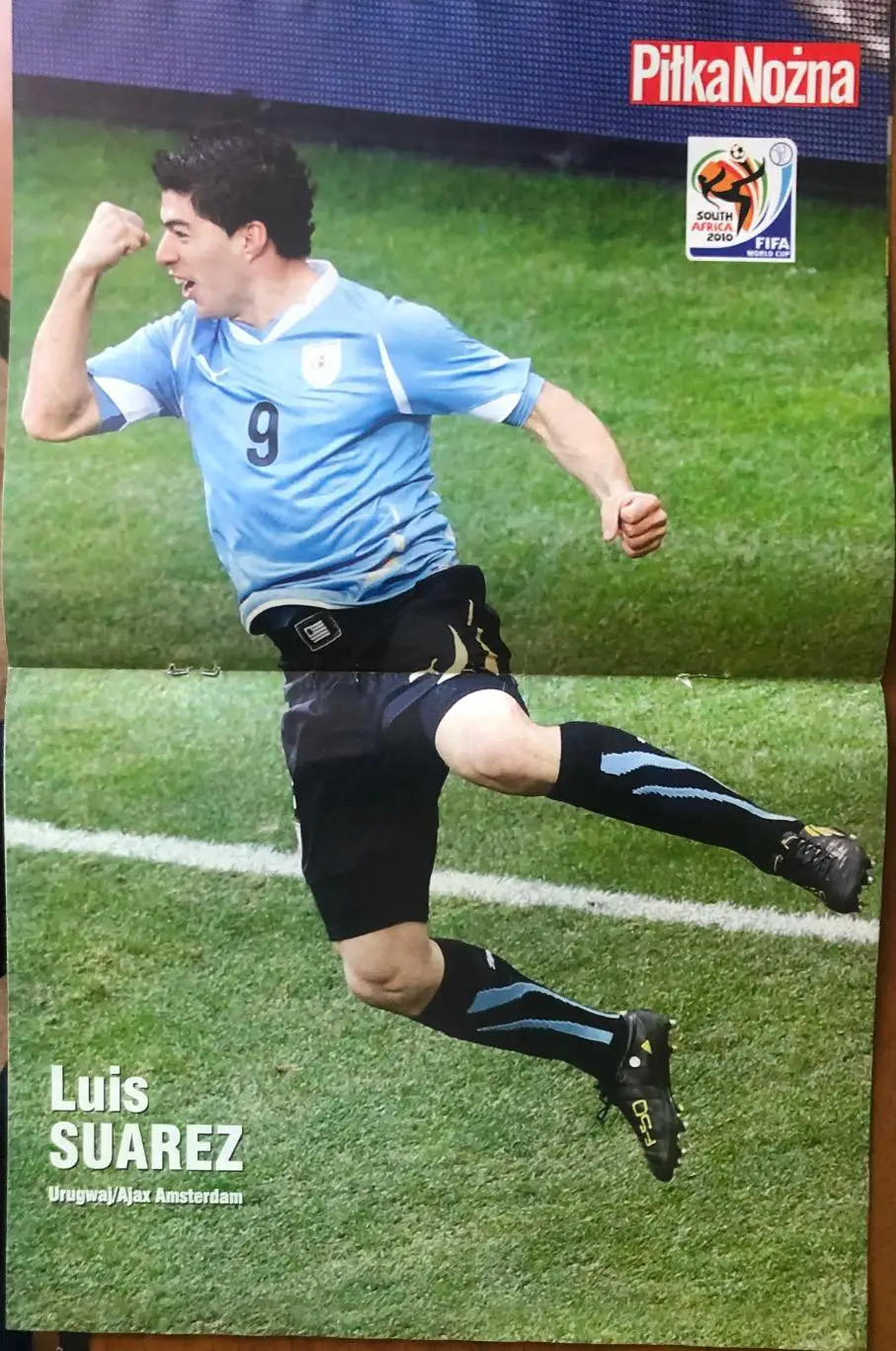 Журнал. Футбол Pilka Nozna N26/2010 Постер Суарес 1