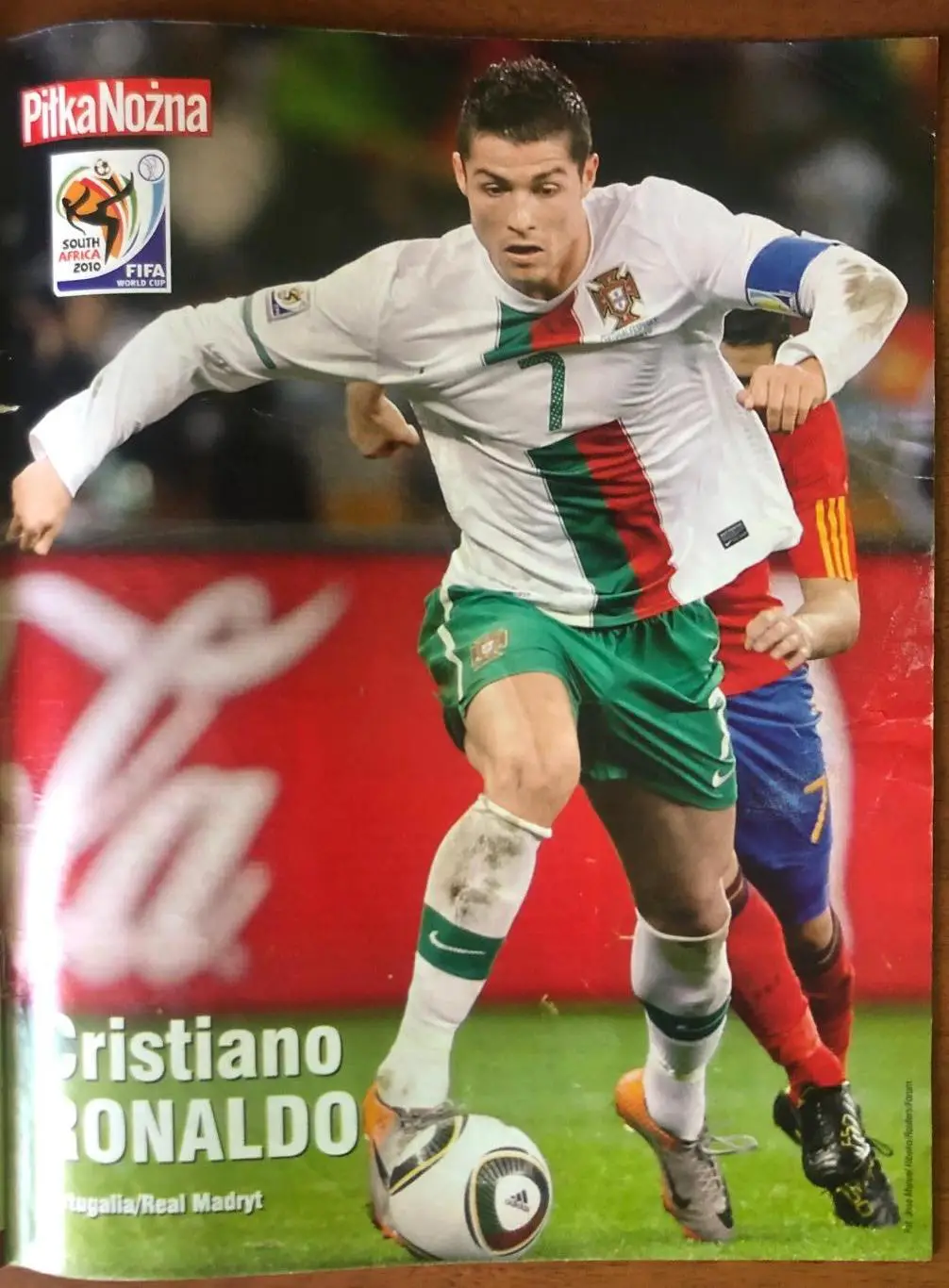 Журнал. Футбол Pilka Nozna N27/2010 Постер Роналдо 1