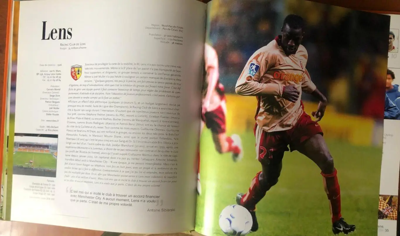 Футбол.Книга-фотоальбом.Ліга 1.Чемпіонат Франції 2003-2004 3