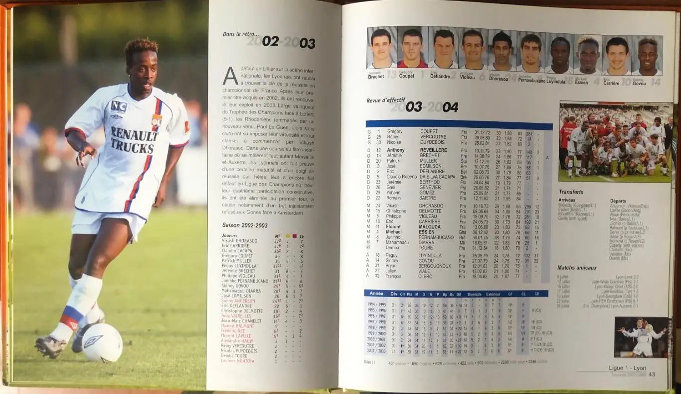 Футбол.Книга-фотоальбом.Ліга 1.Чемпіонат Франції 2003-2004 5
