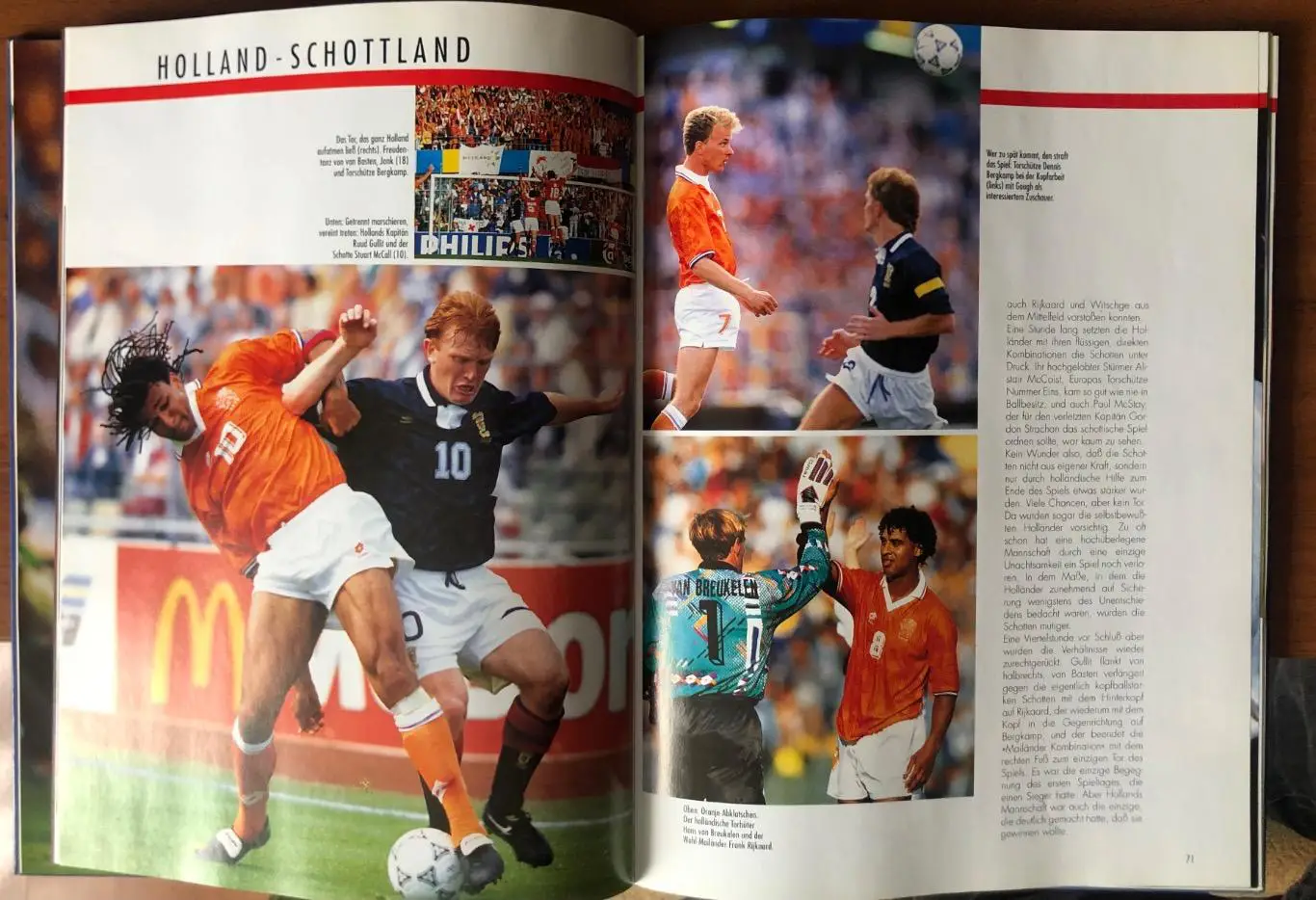 Футбол.Фотоальбом.Чемпионат Європи 1992 4