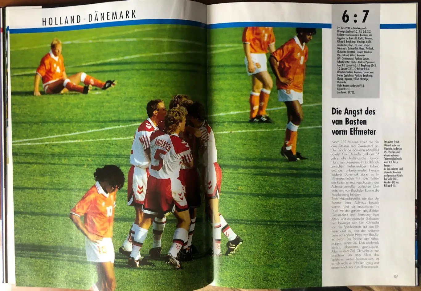 Футбол.Фотоальбом.Чемпионат Європи 1992 6