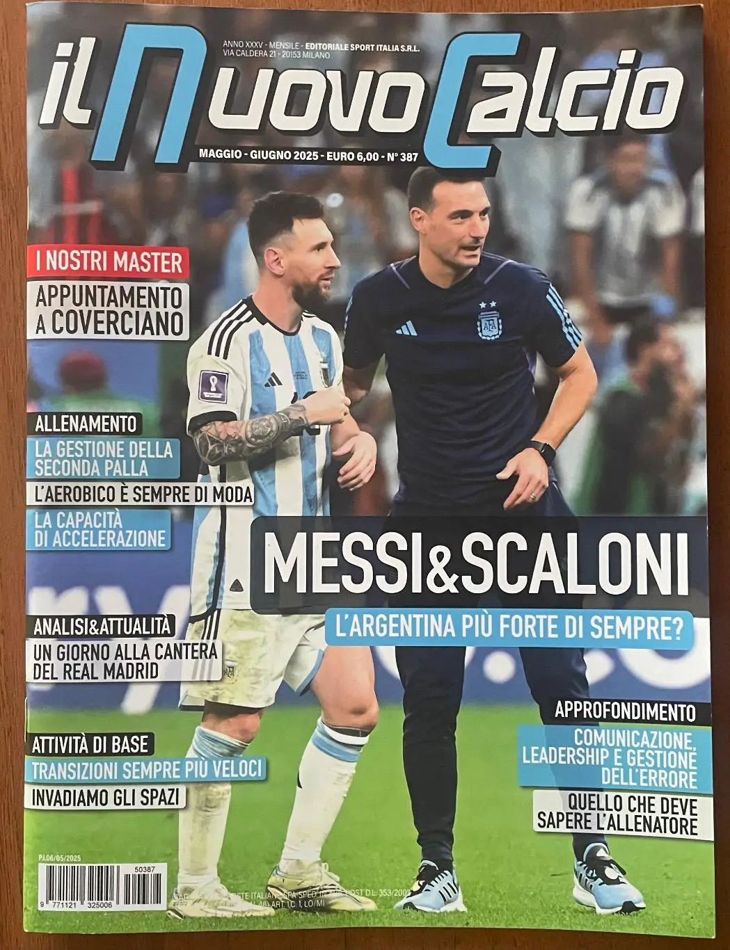 Журнал. Футбол Il Nuovo Calico N387/2025