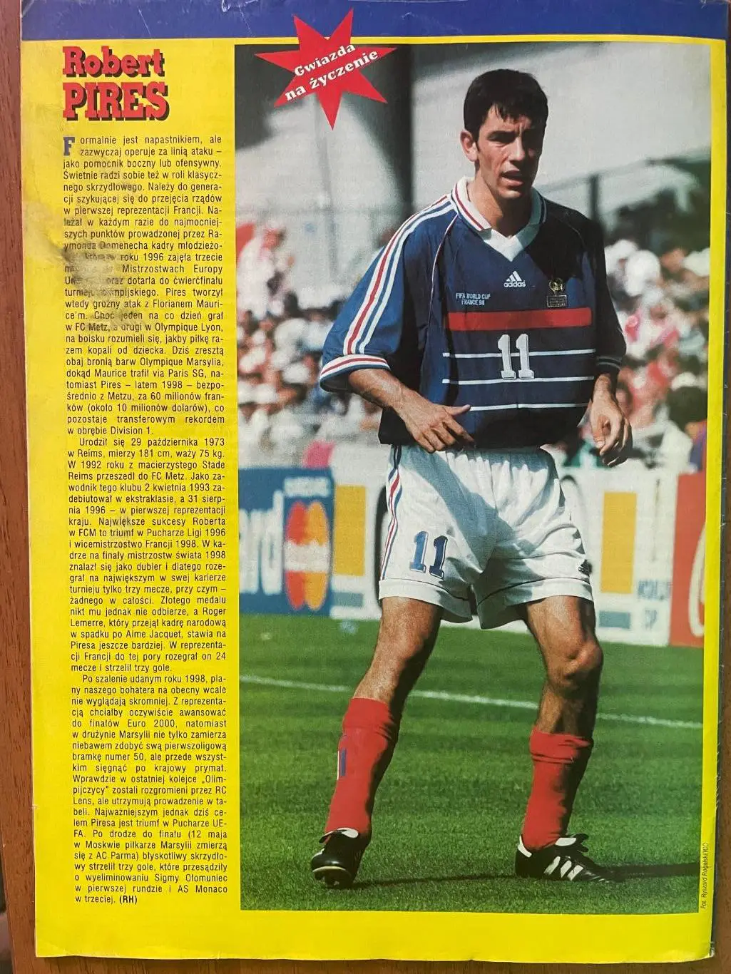 Журнал. Футбол Pilka Nozna N17/1999 Постер Ван Ністелрой,Дельвеккіо,Лампард. 4