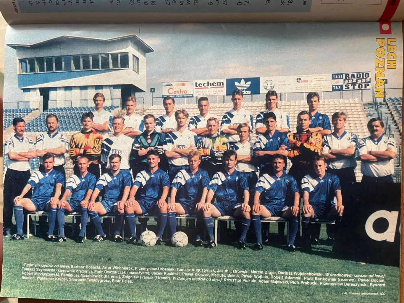 Журнал. Футбол Pilka Nozna Спецвидання Ліга Польська N1/1995 Постери. 2
