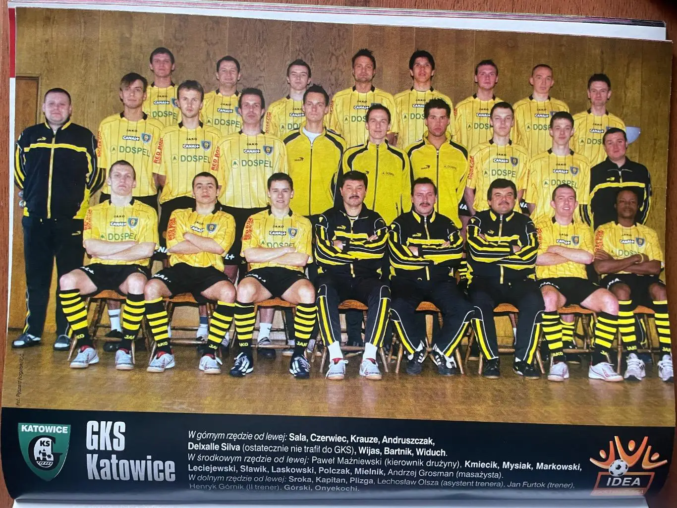 Журнал. Футбол Pilka Nozna Спецвидання Ліга Польська N1/2005 Постери. 6