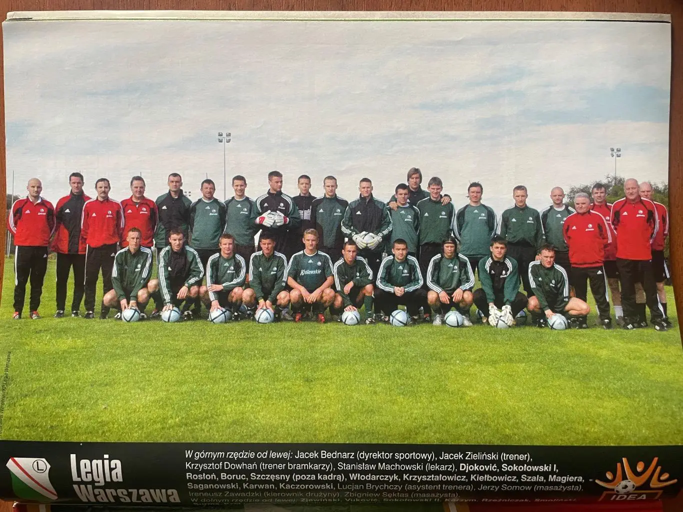 Журнал. Футбол Pilka Nozna Спецвидання Ліга Польська N1/2005 Постери. 7