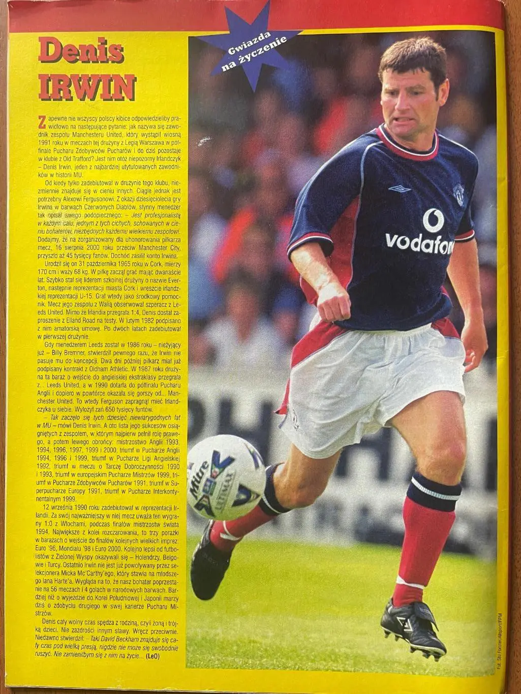 Журнал. Футбол Pilka Nozna N48/ 2000.Постер Ліверпуль,Ісландія,Погонь,Хайто. 4