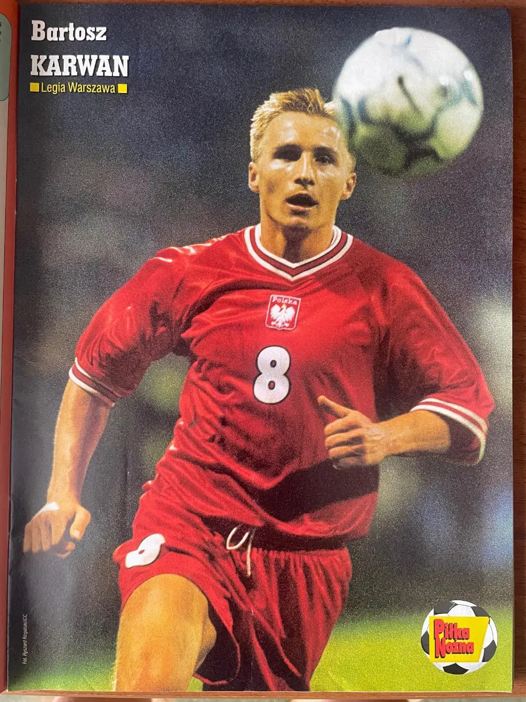 Журнал. Футбол Pilka Nozna N43/ 2000.Постер Валенсія,Діда,Дудек. 4