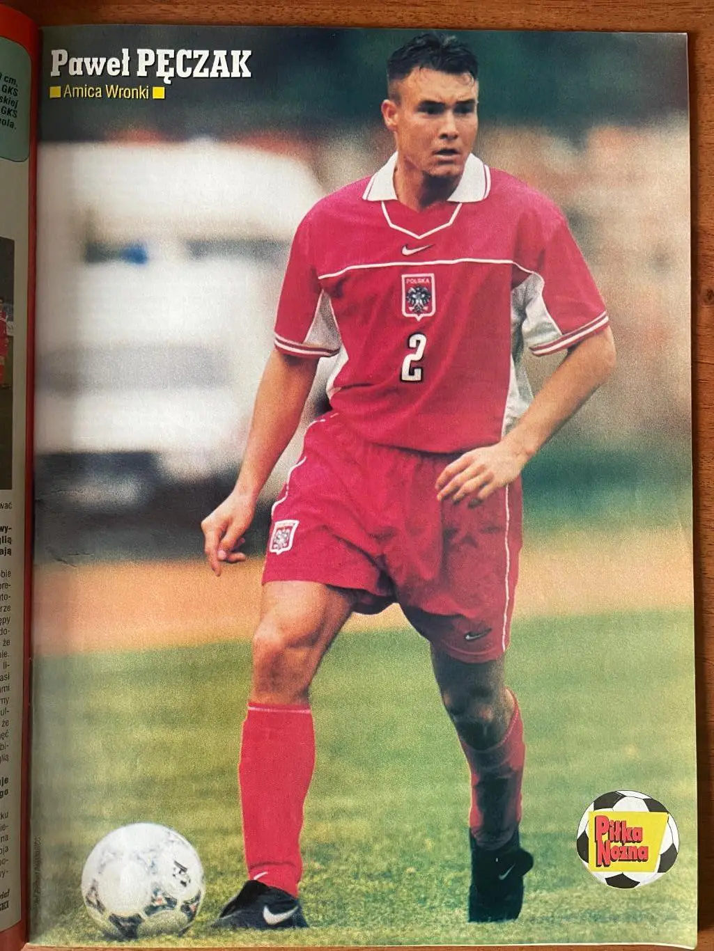 Журнал. Футбол Pilka Nozna N10/1999 Постер Рівалдо,Печак. 2