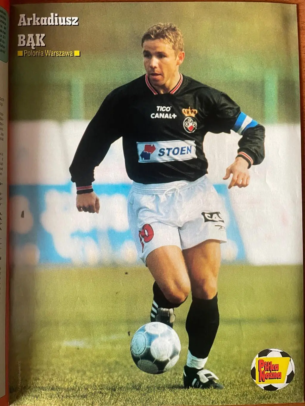 Журнал. Футбол Pilka Nozna N14/2001.Постер Польща,Луіс Енріке,Санчес. 4