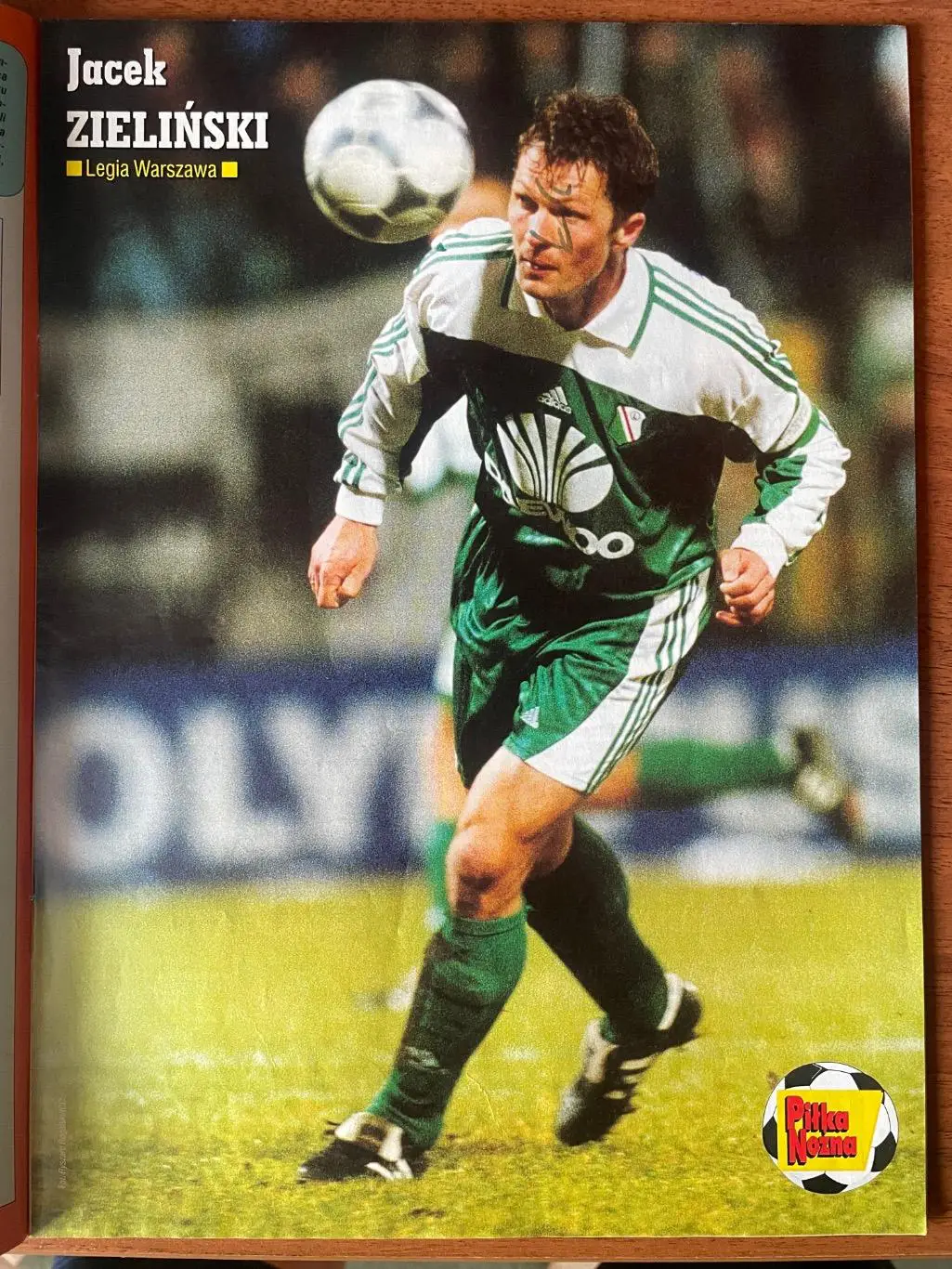 Журнал. Футбол Pilka Nozna N15/2001.Постер Сімеоне,.Матисек,Сласк 4