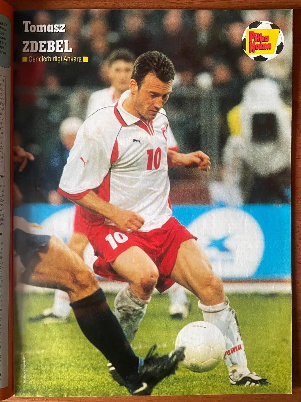 Журнал. Футбол Pilka Nozna N21/2001.Постер Ліверпуль,Хайто. 3