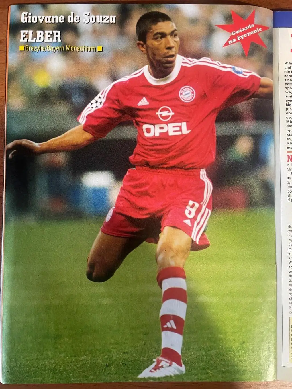 Журнал. Футбол Pilka Nozna N30/2001.Постер Селтік,Елбер . 3