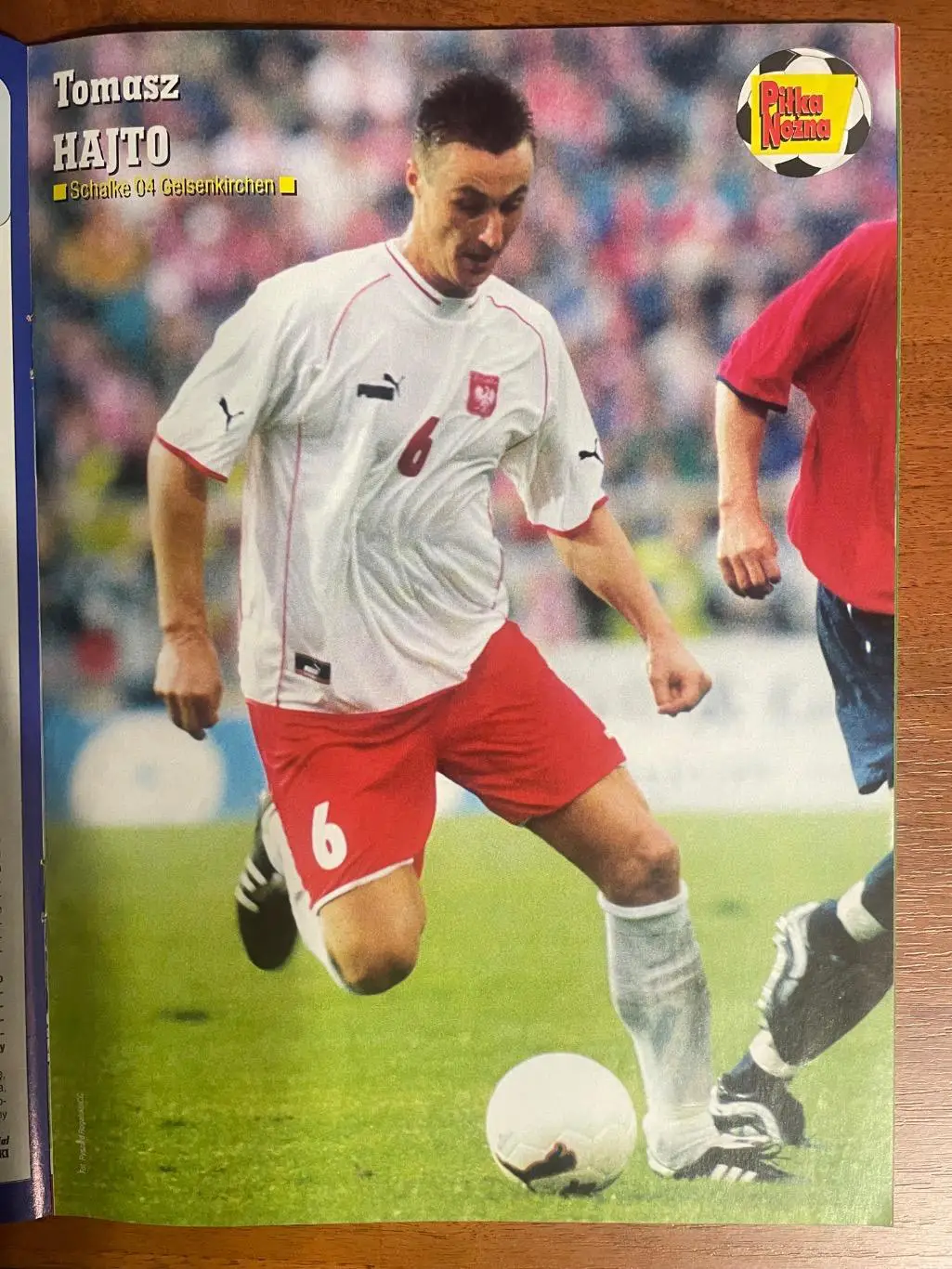 Журнал. Футбол Pilka Nozna N49/2001.Постер Польща,Хайто. 3