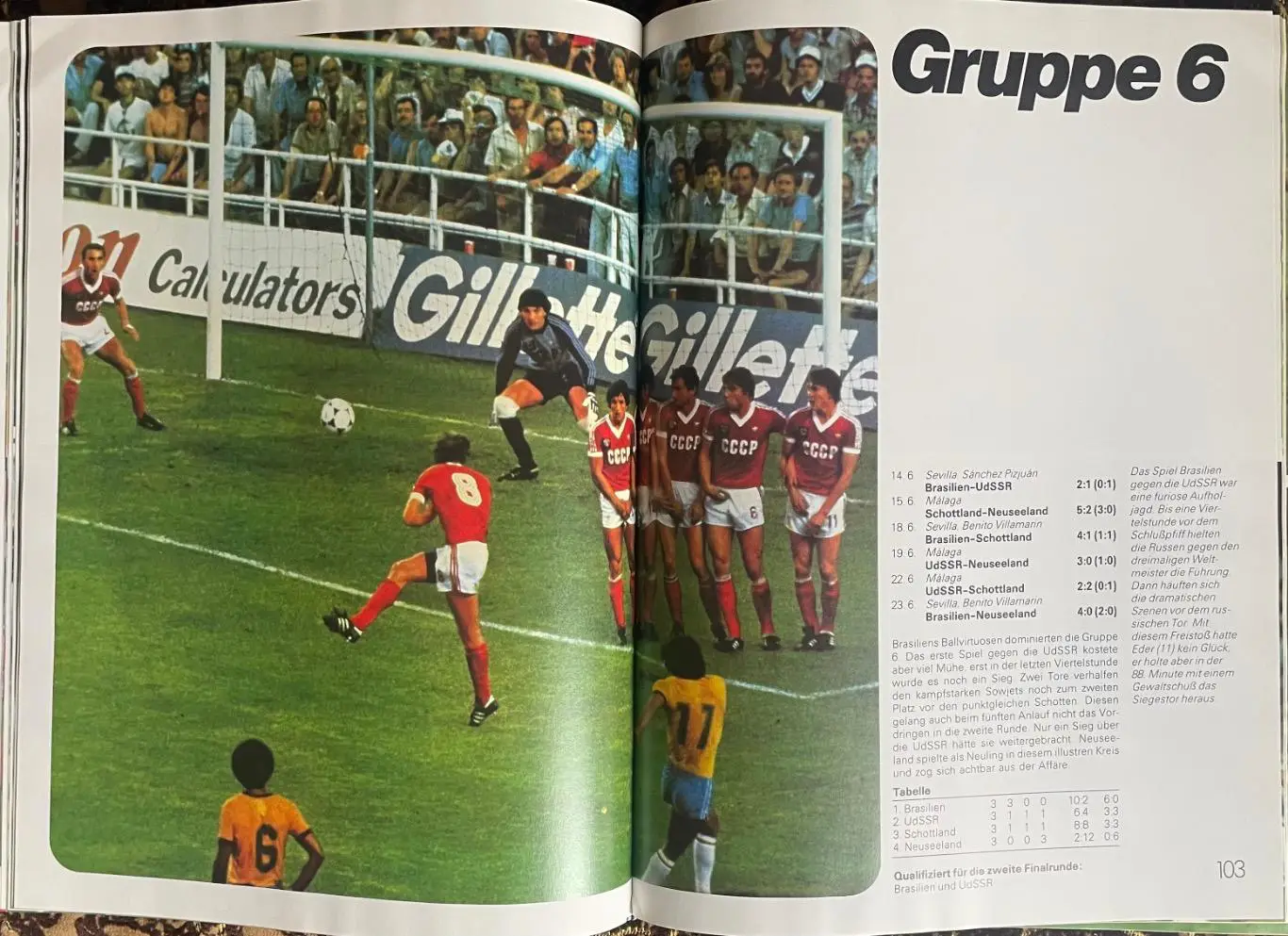 Футбол.Книга-фотоальбом.Fussball-1982.Чемпіонат світу.Чемпионат мира 1982. 4