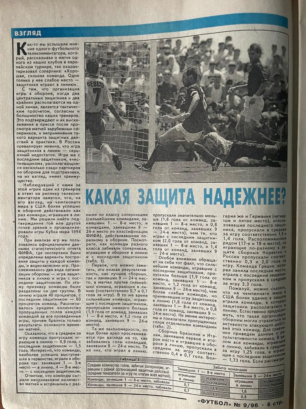 Тижневик Футбол. N 9/1996 1