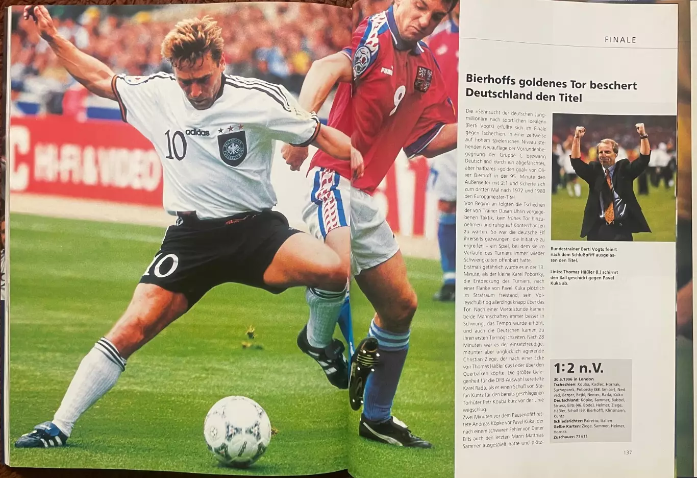 Футбол.Книга-фотоальбом.Чемпіонат Європи.Чемпионат Європы. 1996. 6