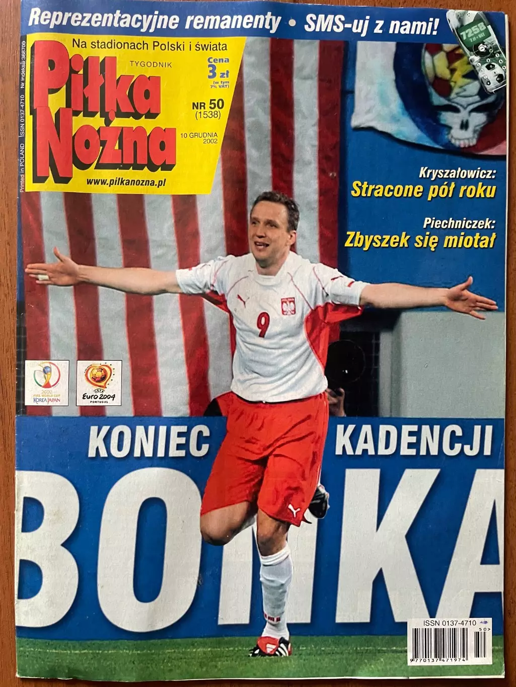 Журнал. Футбол Pilka Nozna N50/ 2002.Постер Шальке,Кацзоровскі.