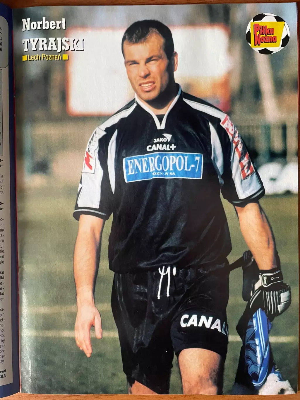 Журнал. Футбол Pilka Nozna N30/ 2002.Постер Байер,Тирайскі. 2