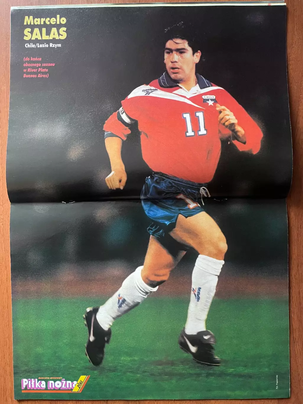 Журнал. Футбол Pilka Nozna Plus N4/ 1998.Постер Лаудруп,Херцог,Салас... 3