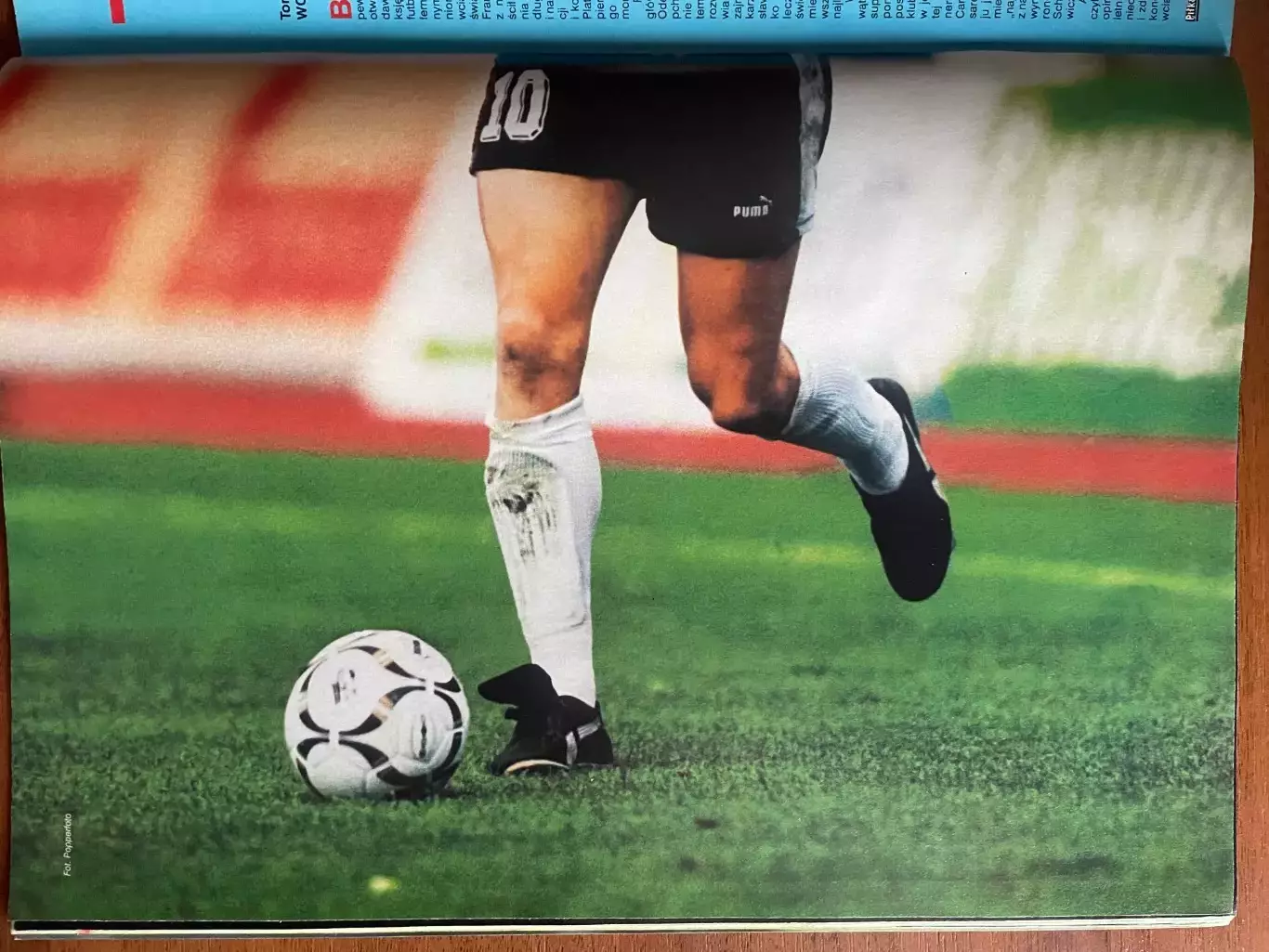 Журнал. Футбол Pilka Nozna Plus N4/ 1998.Постер Лаудруп,Херцог,Салас... 4