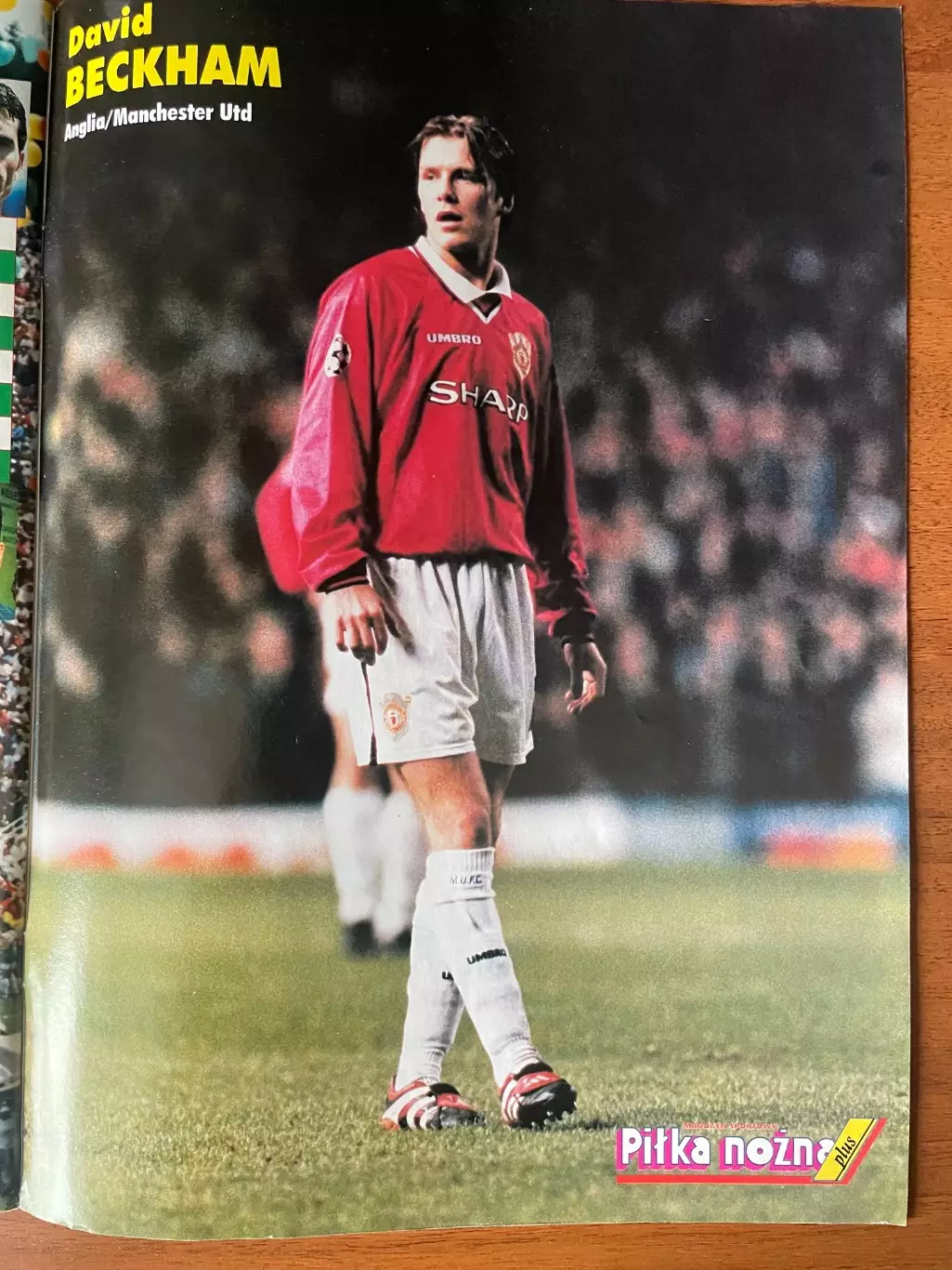 Журнал. Футбол Pilka Nozna Plus N5/ 1998.Постер Бразилія,Роналдо,Бекхем,Камінеро 5