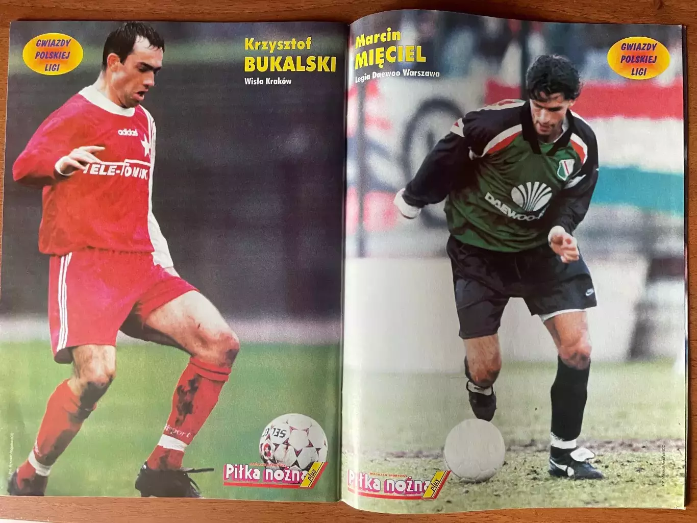 Журнал. Футбол Pilka Nozna Plus N5/ 1998.Постер Бразилія,Роналдо,Бекхем,Камінеро 6