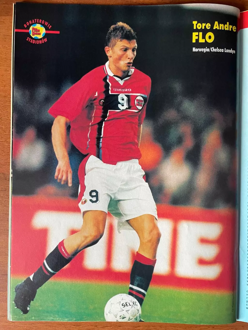 Журнал. Футбол Pilka Nozna N13/ 1998.Постер Атлетіко,Монако,Фло,Кафу. 4