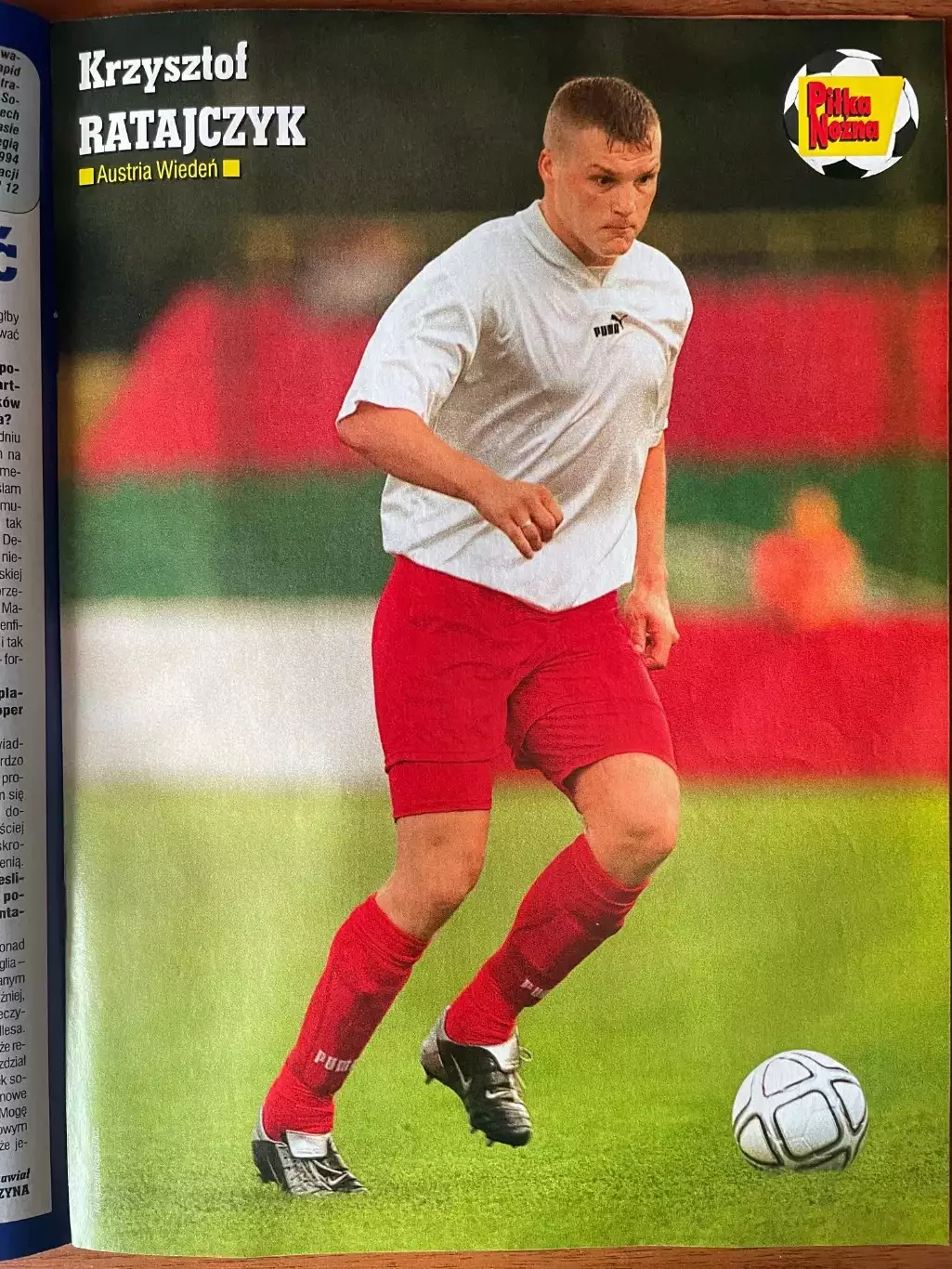 Журнал. Футбол Pilka Nozna N38/ 2002.Постер Аміка,Ратайчик. 2