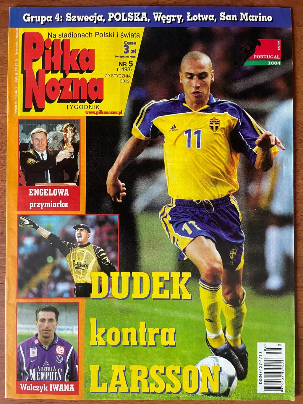 Журнал. Футбол Pilka Nozna N5/ 2002.