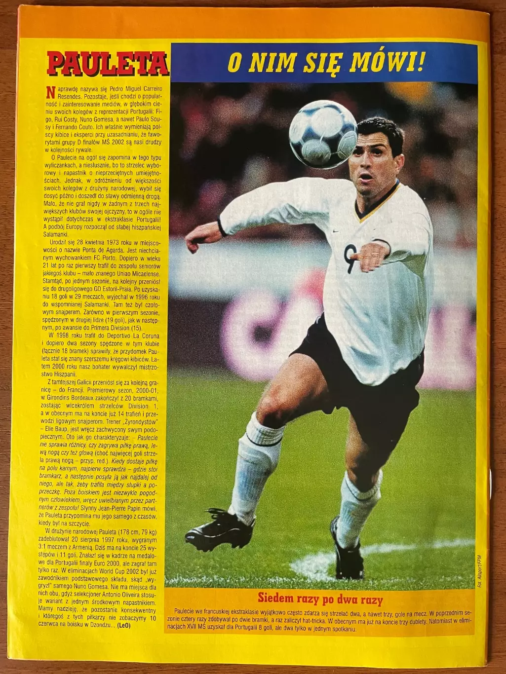 Журнал. Футбол Pilka Nozna N5/ 2002. 1