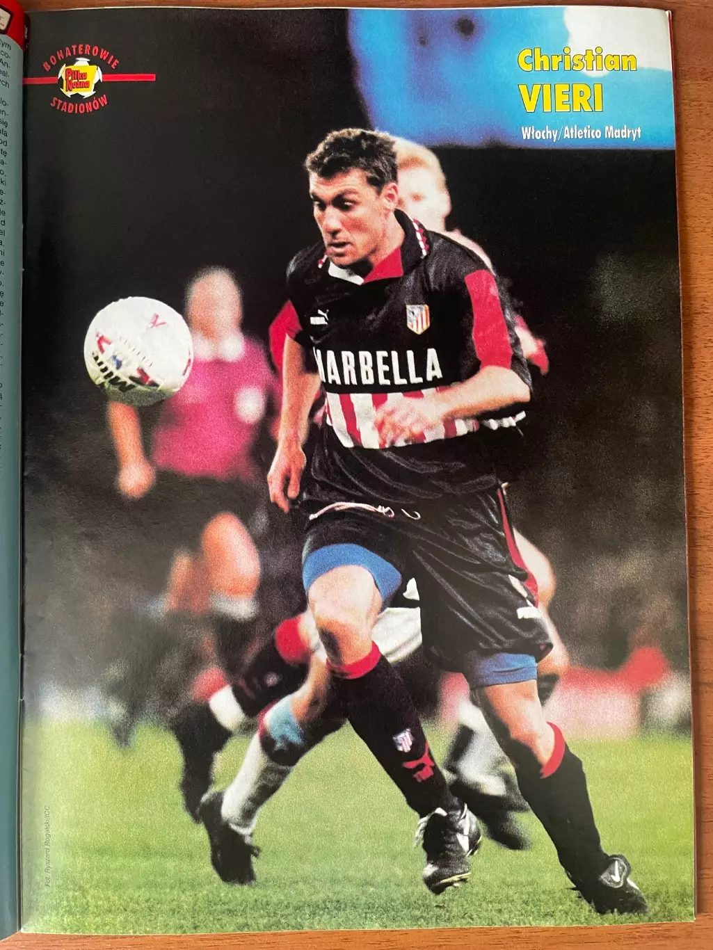 Журнал. Футбол Pilka Nozna N14/ 1998.Постер Польща,Вієрі,Польстер.. 4