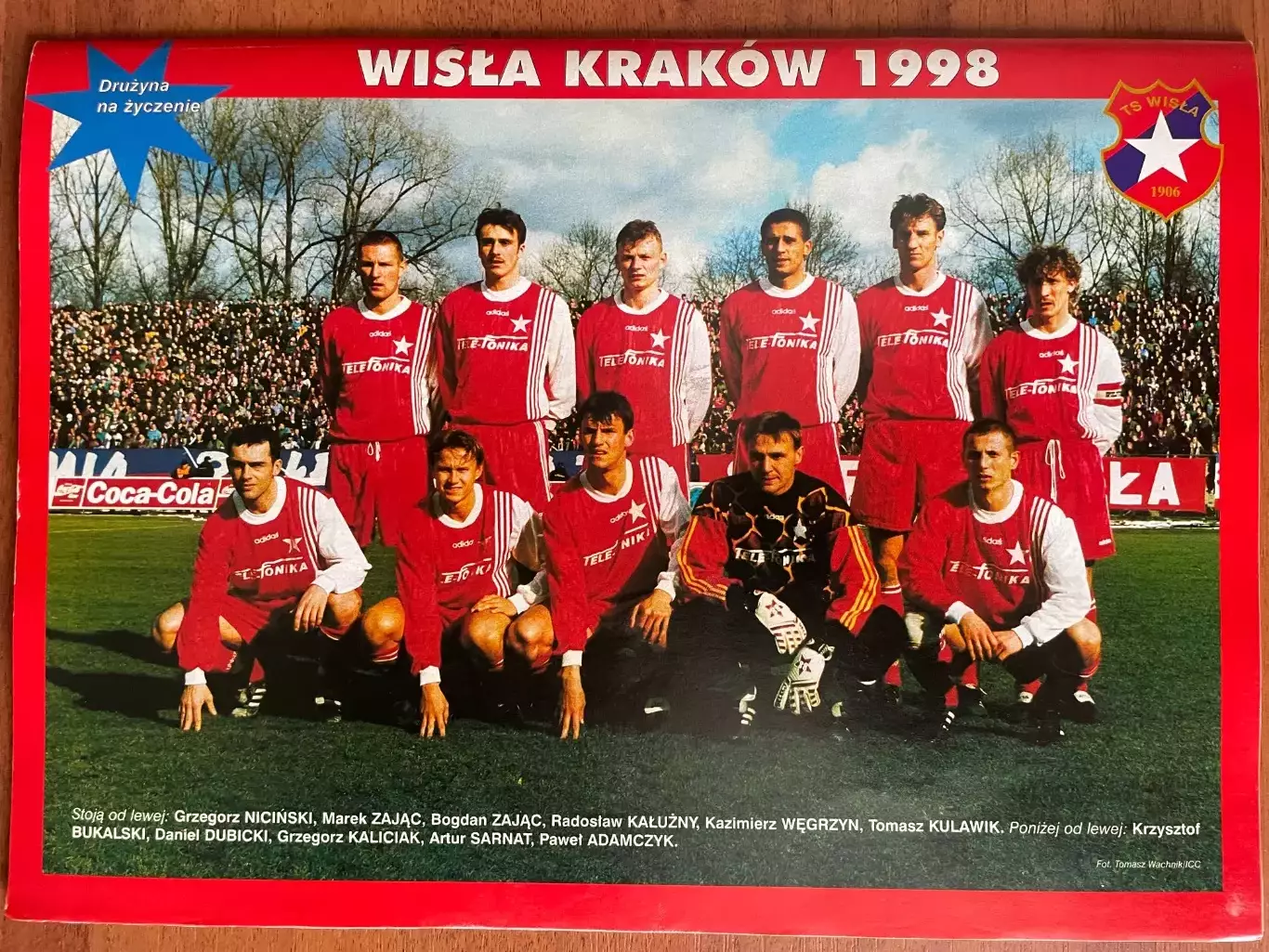 Журнал. Футбол Pilka Nozna N14/ 1998.Постер Польща,Вієрі,Польстер.. 5