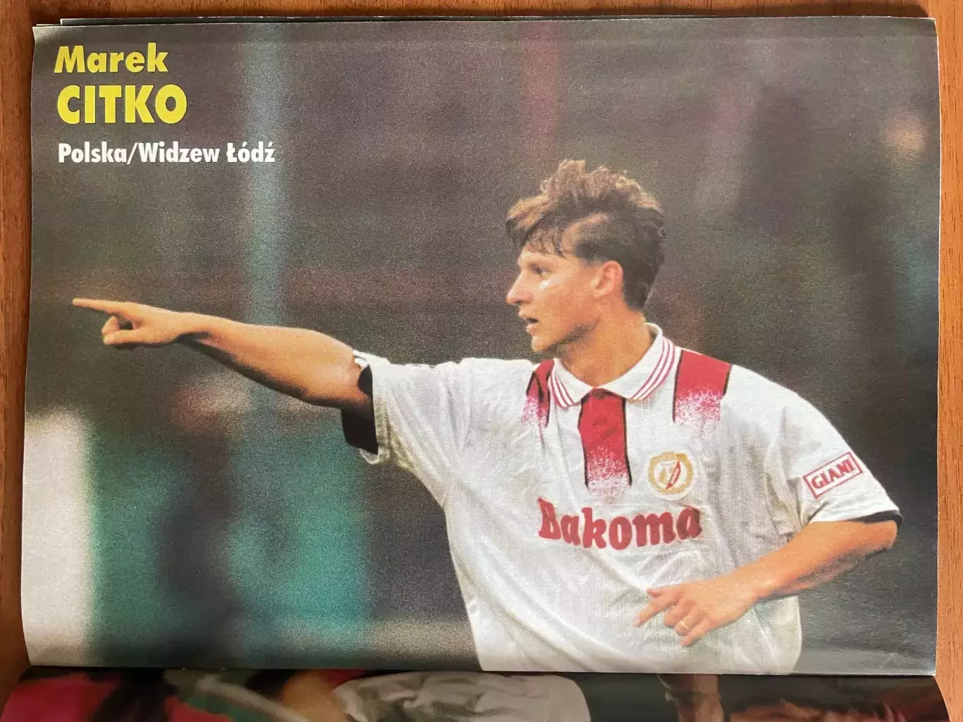 Журнал. Футбол Pilka Nozna Plus N1/ 1998.Постер Баджо,Тотті,Бартез,Зідан... 5