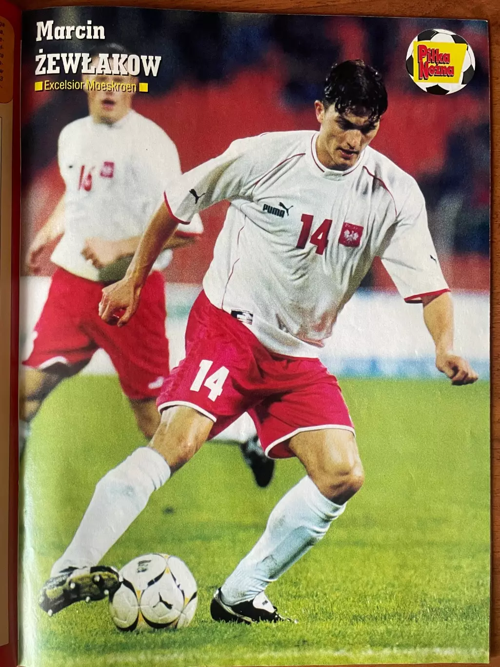 Журнал. Футбол Pilka Nozna N3/ 2002.Постер США,Жевлаков. 2