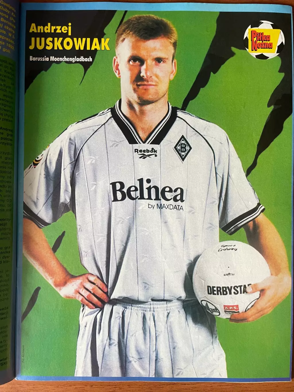 Журнал. Футбол Pilka Nozna N15/ 1998.Постер Німеччина,Лаудруп,Зідан. 6