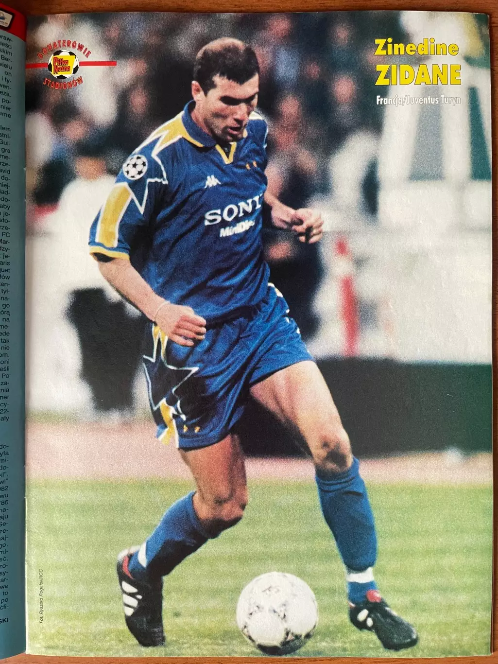 Журнал. Футбол Pilka Nozna N15/ 1998.Постер Німеччина,Лаудруп,Зідан. 1