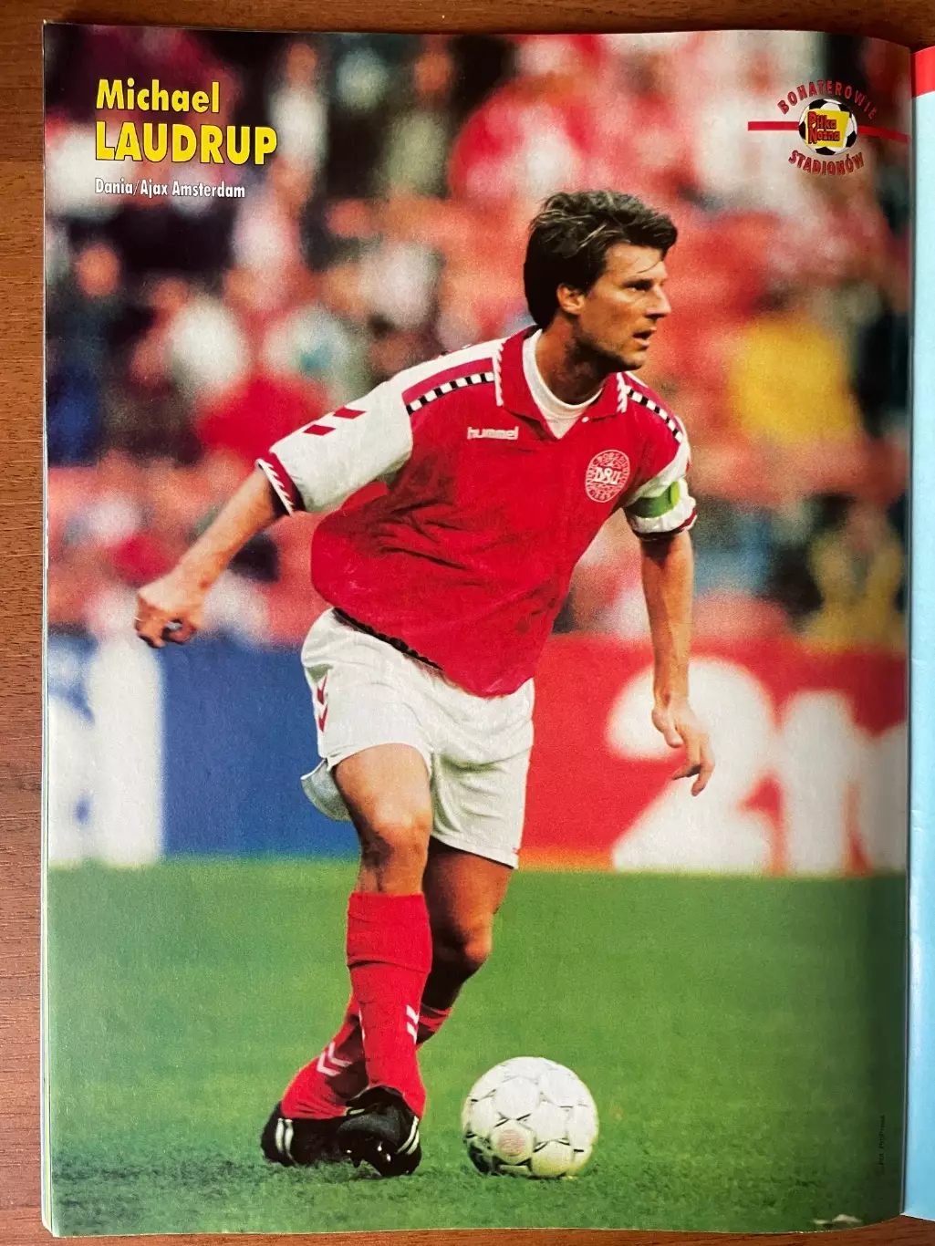 Журнал. Футбол Pilka Nozna N15/ 1998.Постер Німеччина,Лаудруп,Зідан. 4