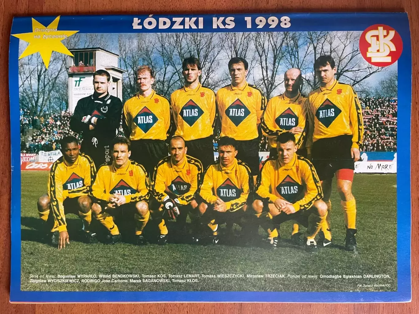 Журнал. Футбол Pilka Nozna N15/ 1998.Постер Німеччина,Лаудруп,Зідан. 5