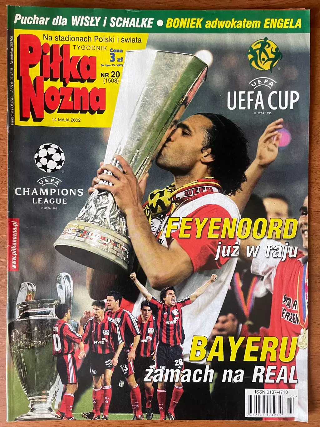 Журнал. Футбол Pilka Nozna N3/ 2002.Постери Польща2.